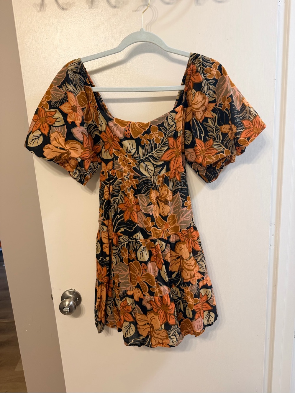 Tunic Dress with Floral Print